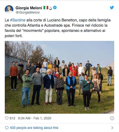 meloni sardine