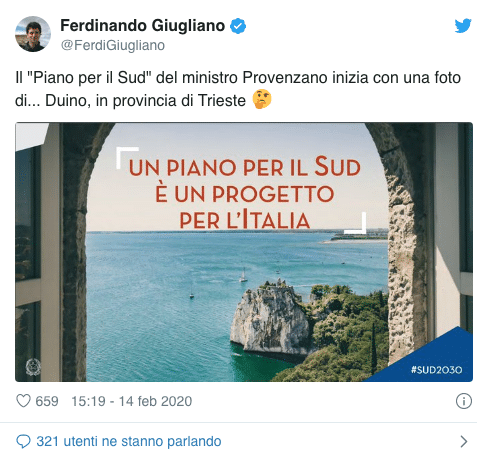 piano sud golfo trieste