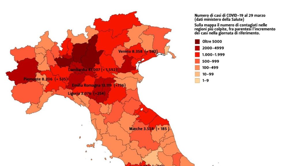 coronavirus italia zero contagi previsione