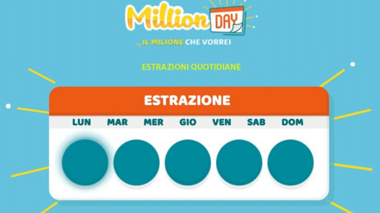 Estrazione Million Day oggi 22 marzo 2020: numeri vincenti diretta live