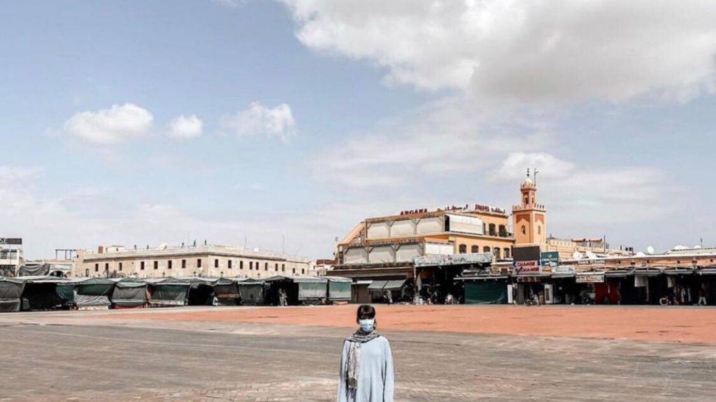 ragazza sola marrakech
