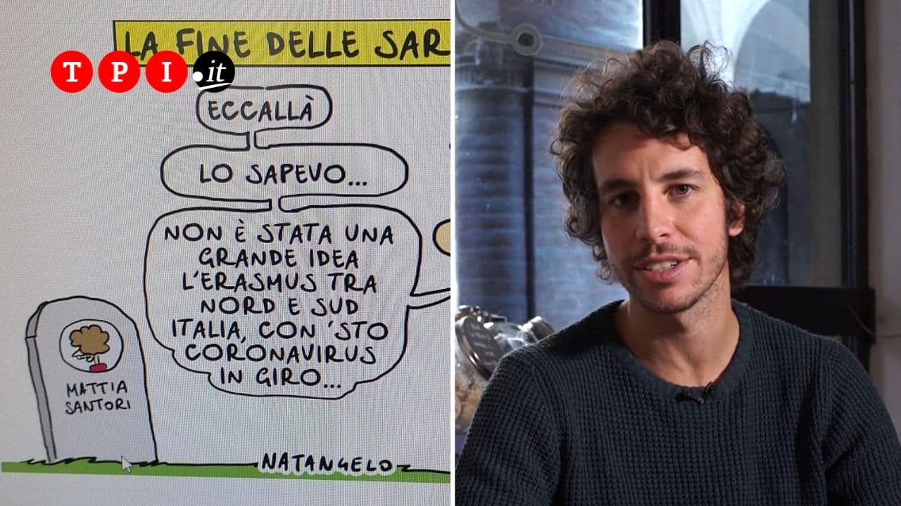 Santori Commenta La Vignetta Con La Lapide Delle Sardine Mi Ha Fatto Male