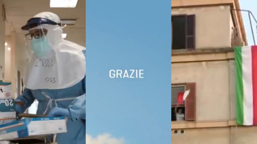 Coronavirus spot barilla sophia loren