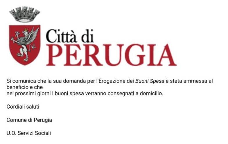 coronavirus buoni spesa