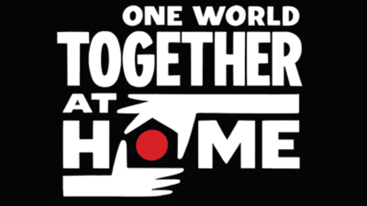 One World Together At Home scaletta