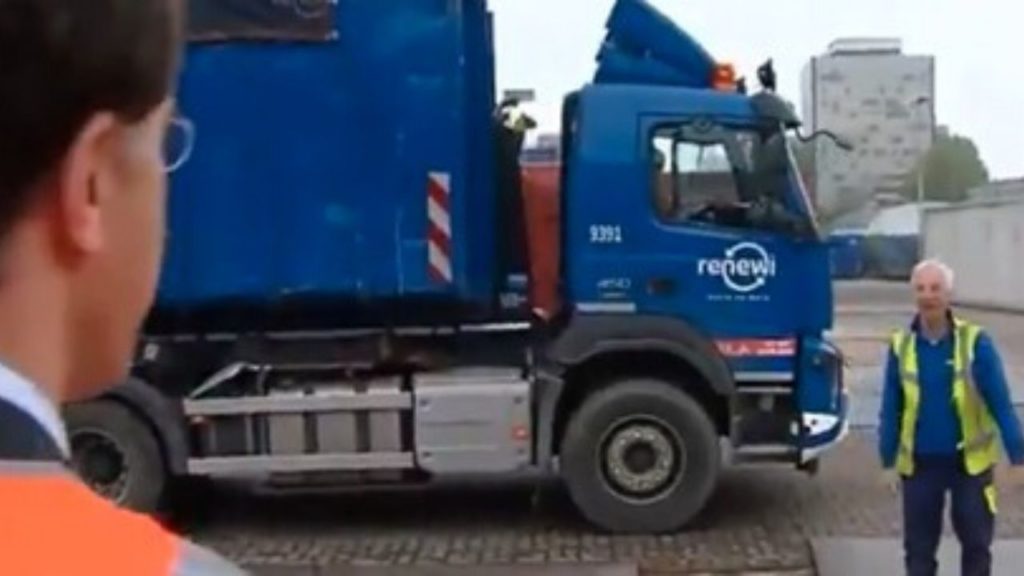 camionista premier Olanda soldi italiani video