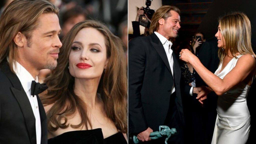 Angelina Jolie Brad Pitt Jennifer Aniston