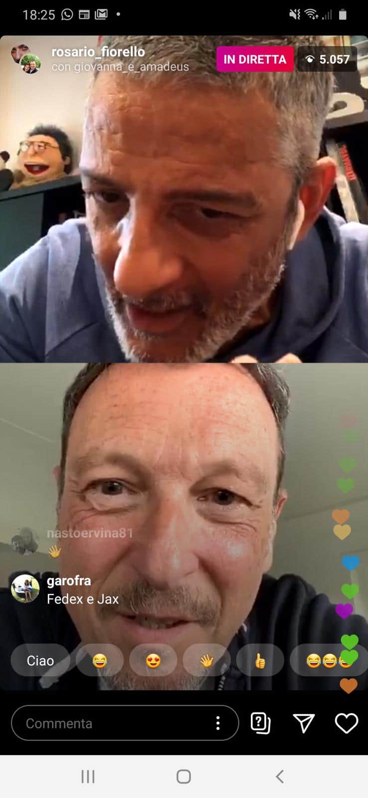 amadeus fiorello sanremo 2021