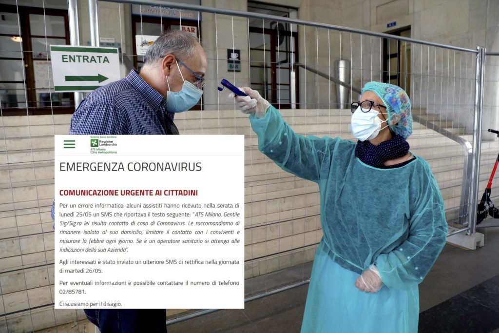 ats milano sms coronavirus
