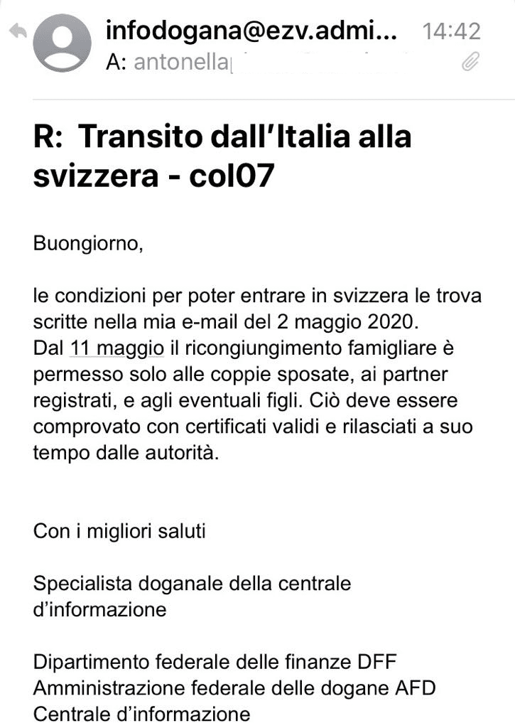 confine svizzera italia