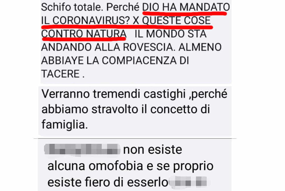 coronavirus lesbiche