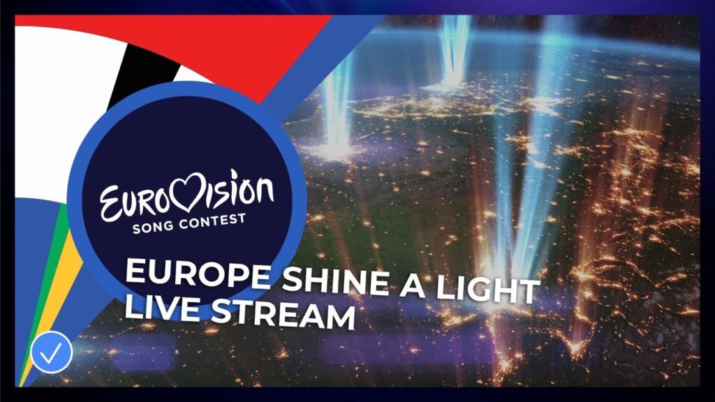 eurovision 2020 europe shine a light scaletta