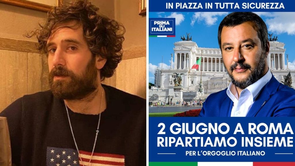 tommaso paradiso contro matteo salvini