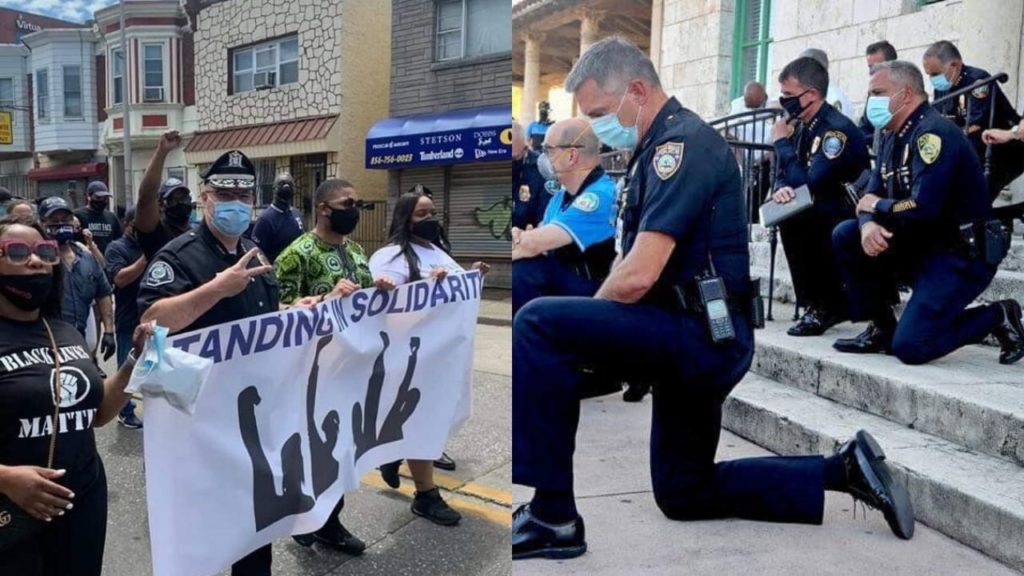 George floyd proteste polizia