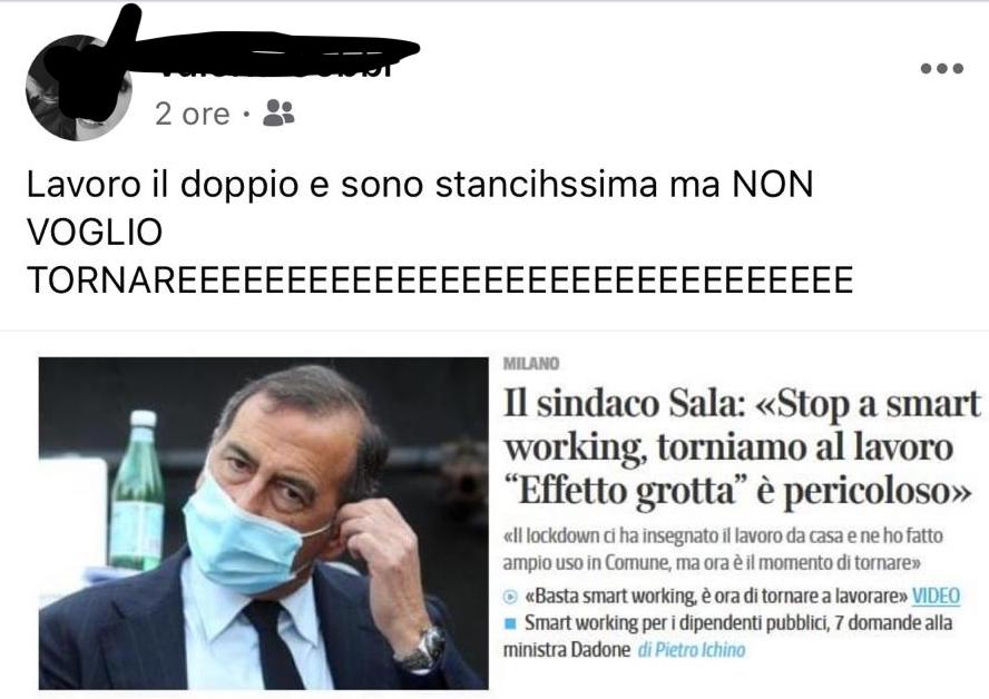 insulti sala smart working