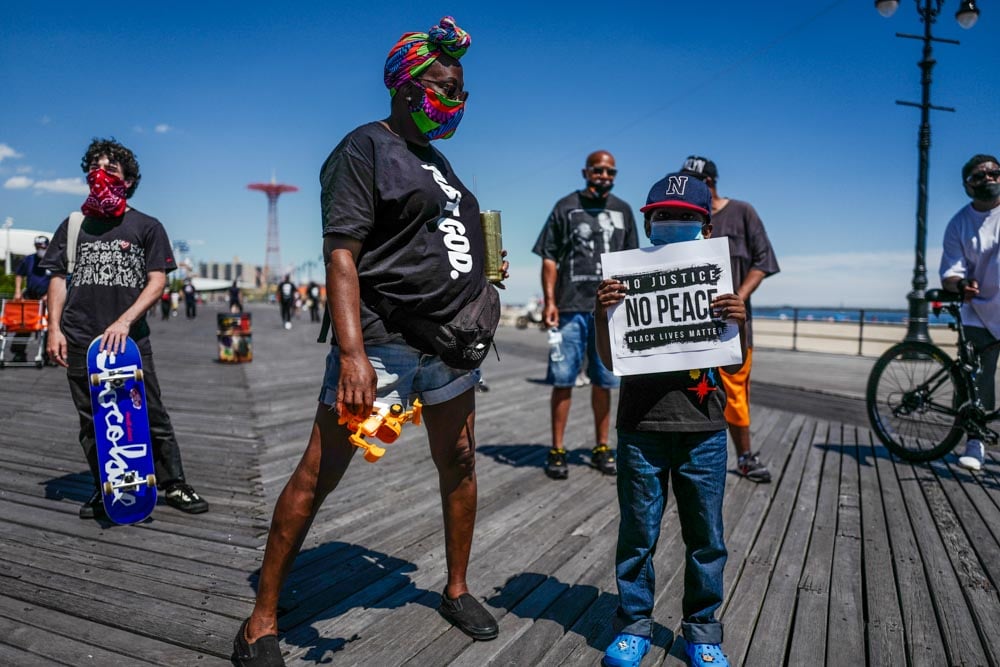 manifestazioni Black Lives Matter