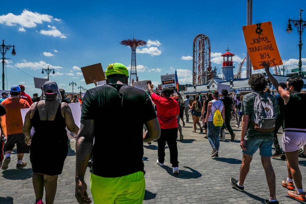 manifestazioni Black Lives Matter