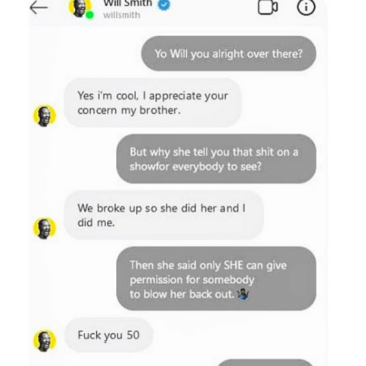 Will Smith 50 cent moglie