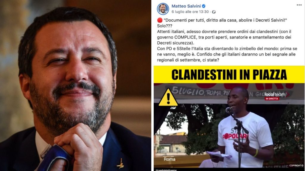 bestia salvini video propaganda