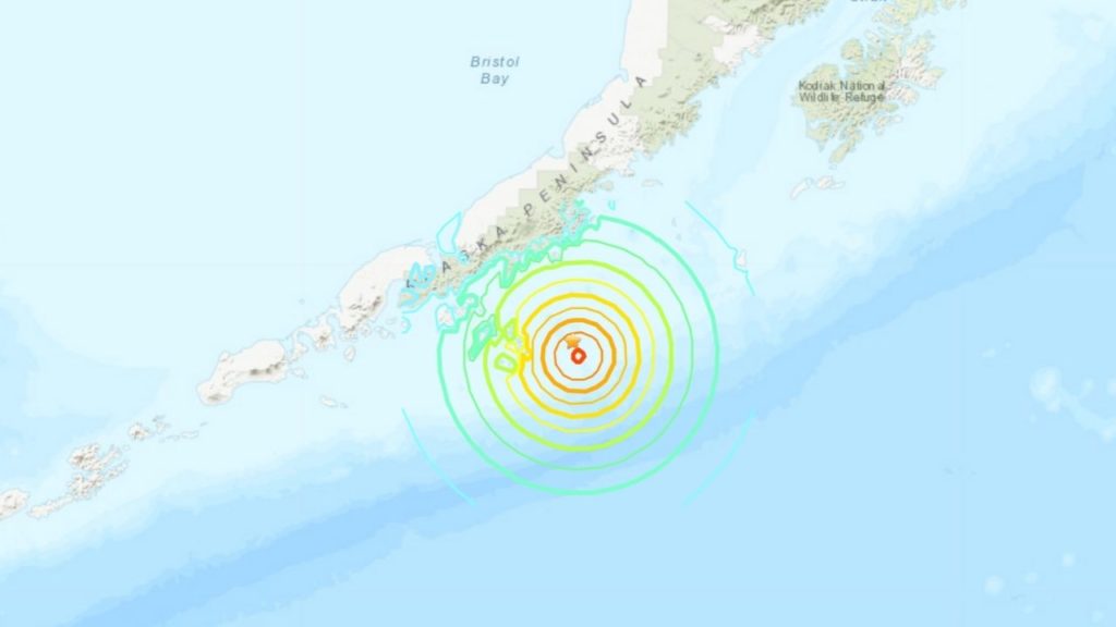 terremoto alaska oggi