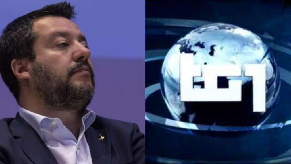 Salvini tg1 conte