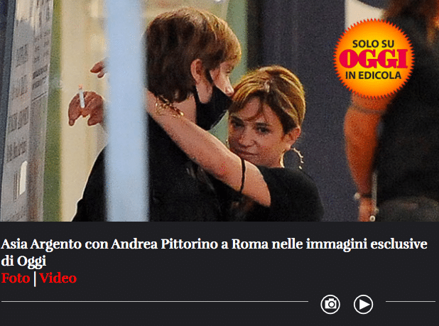 andrea pittorino asia argento chi
