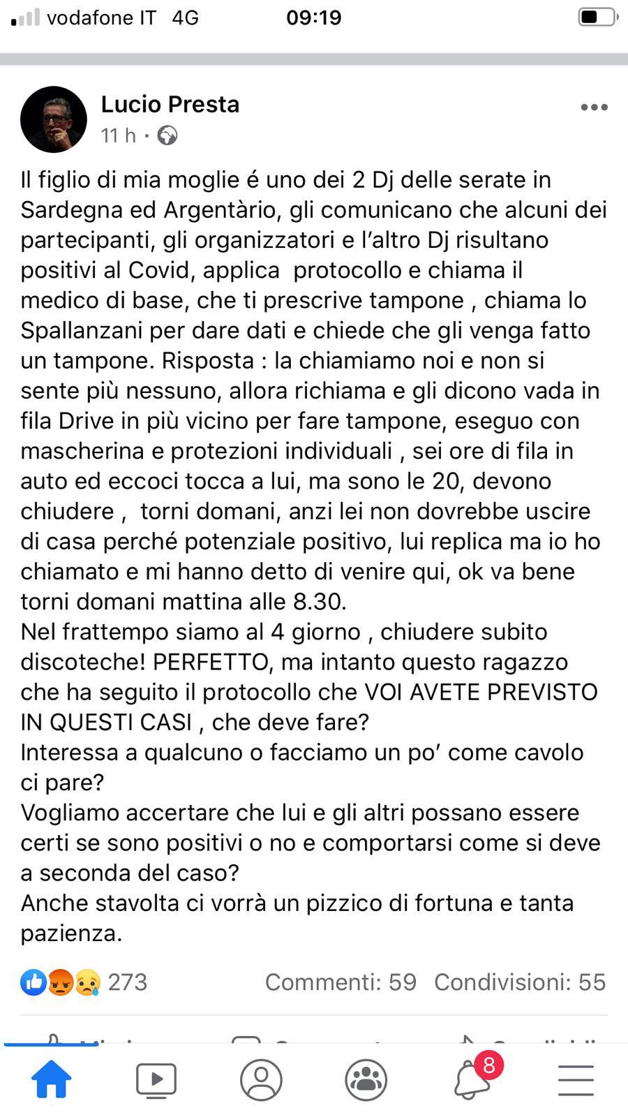 lucio presta figlio paola perego