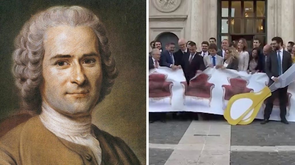 referendum taglio parlamentari Rousseau