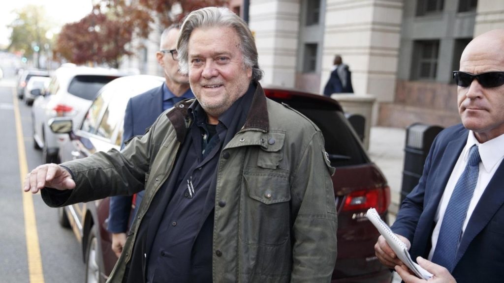 steve bannon arrestato