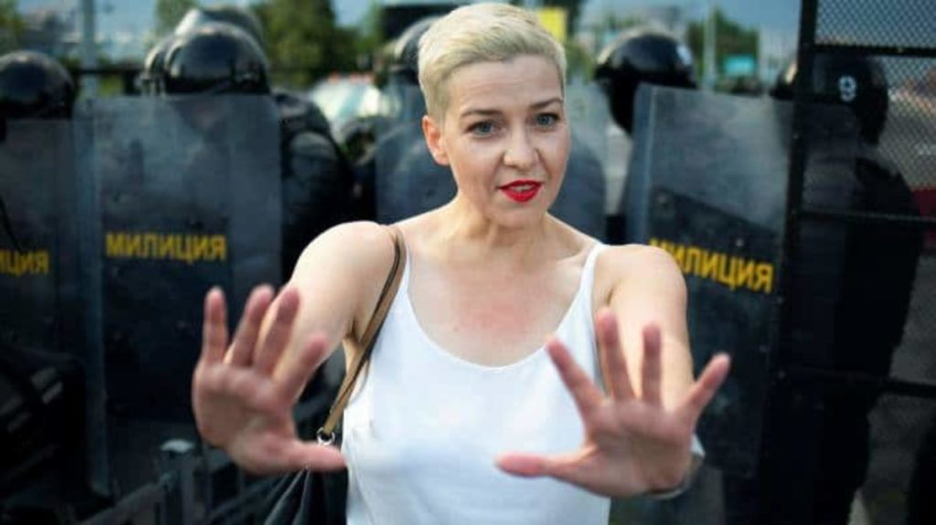 Maria Kolesnikova arrestata