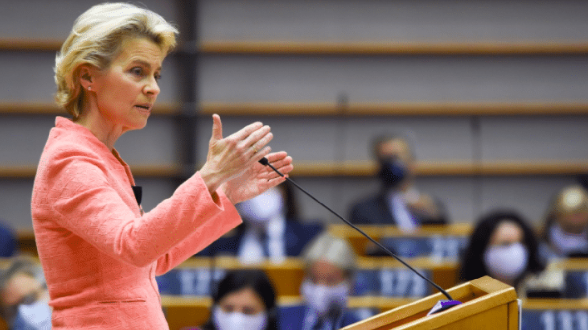 Von der Leyen discorso