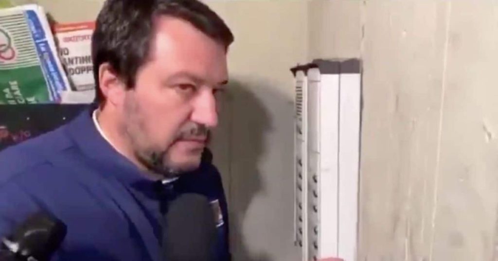 salvini citofono carabiniere