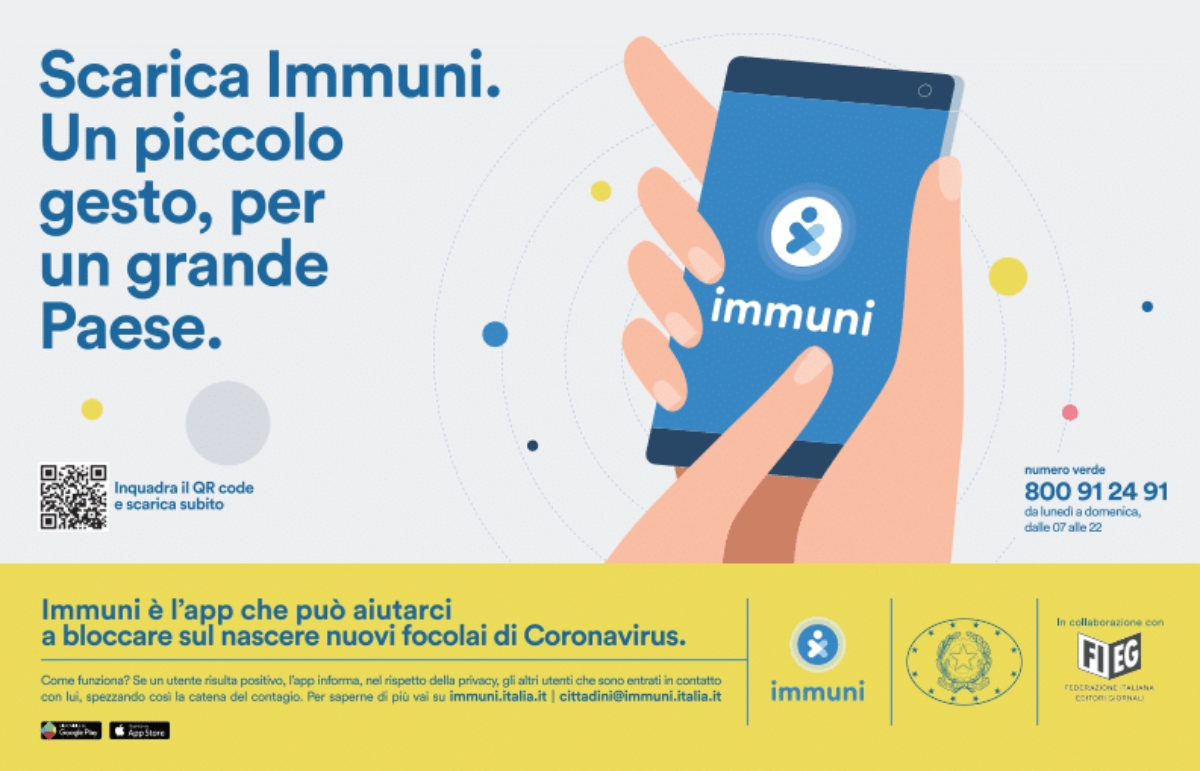 fieg app immuni