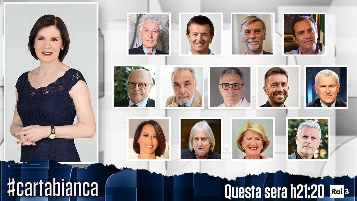 ospiti cartabianca oggi