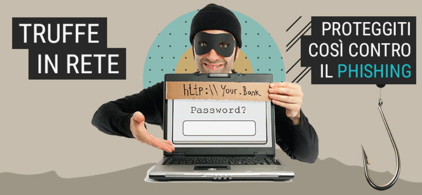 Infografica sul come prevenire le truffe in rete