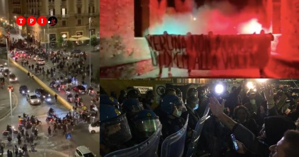 proteste italia dpcm