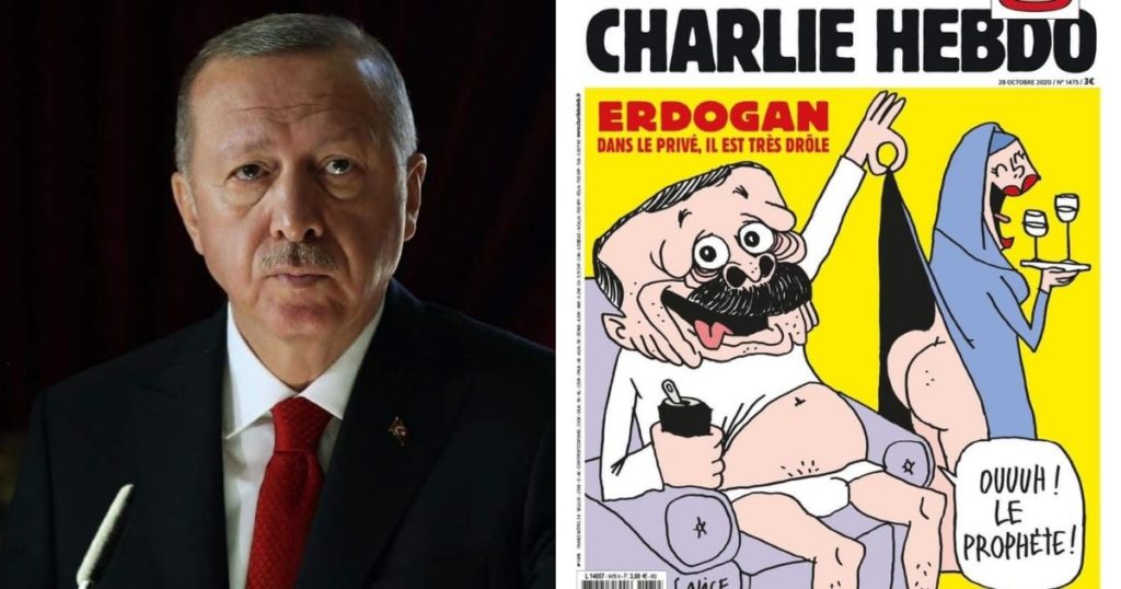 Erdogan querela Charlie Hebdo