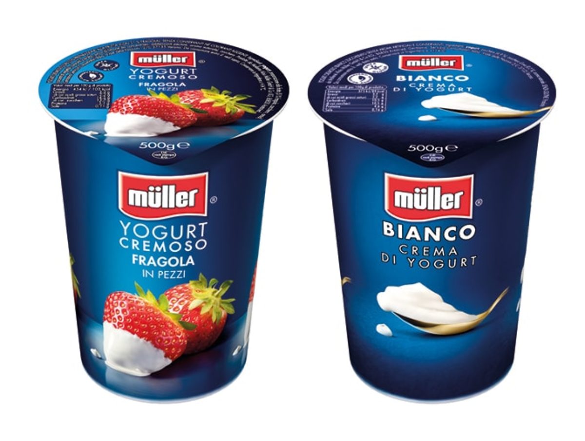 Lo yogurt Müller ora proposto nei nuovi vasetti eco-sostenibili in Destopot