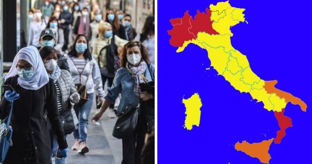 covid regioni arancioni