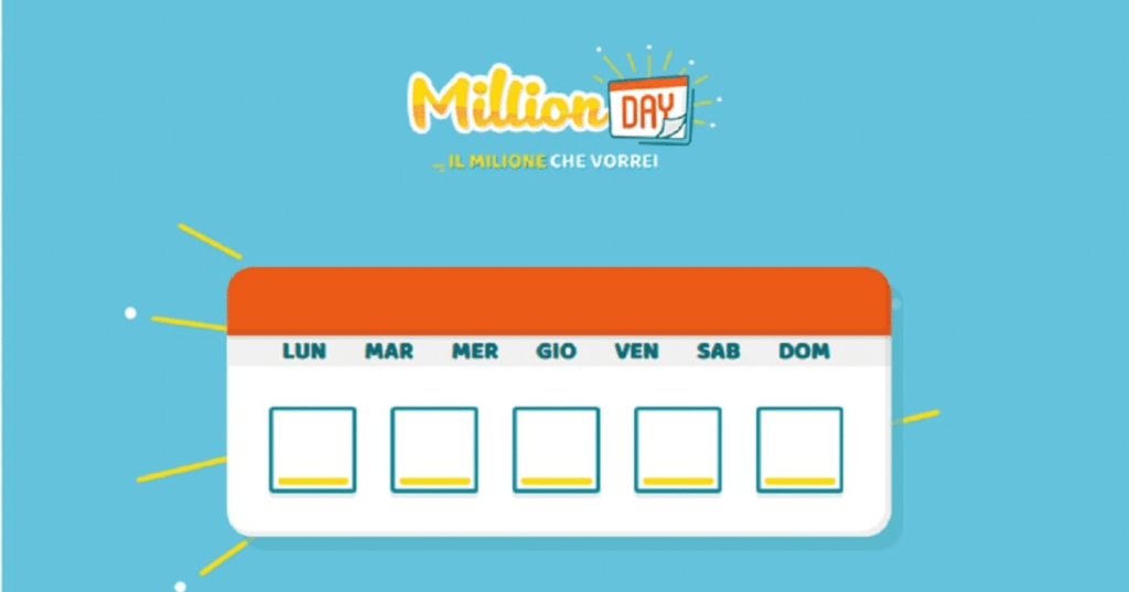 estrazione million day oggi
