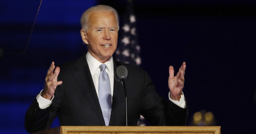 joe biden primo discorso