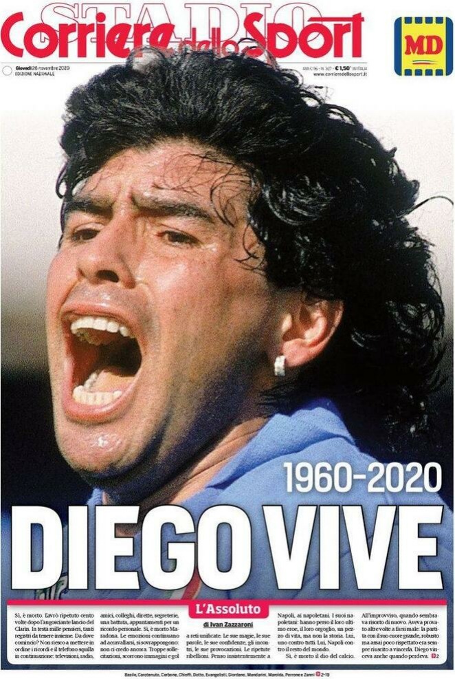 maradona corriere dello sport