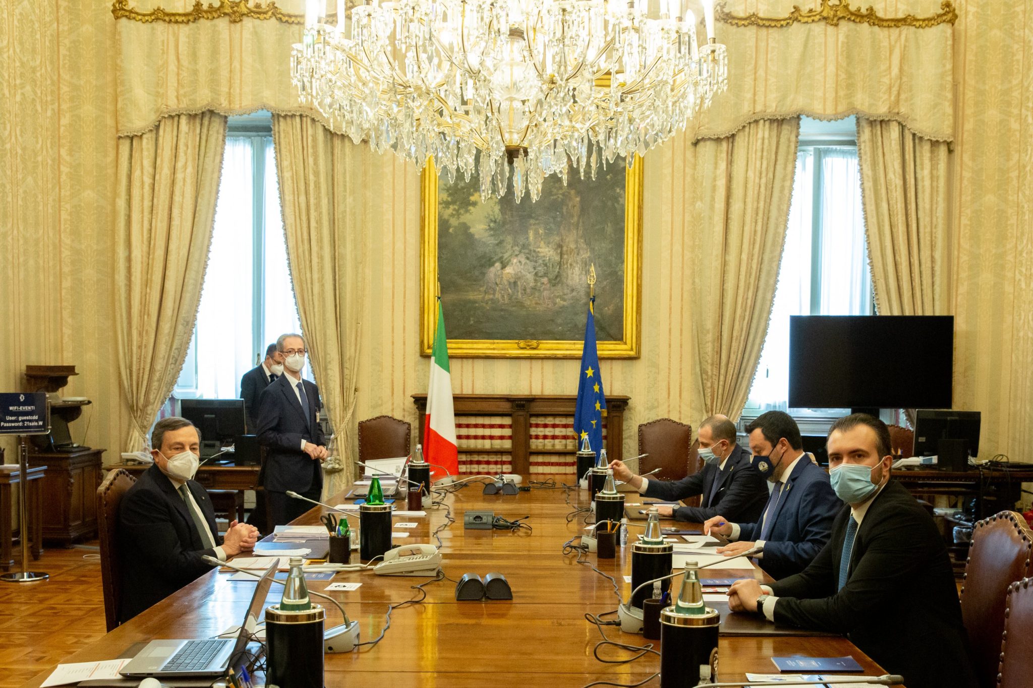 consultazioni draghi lega diretta