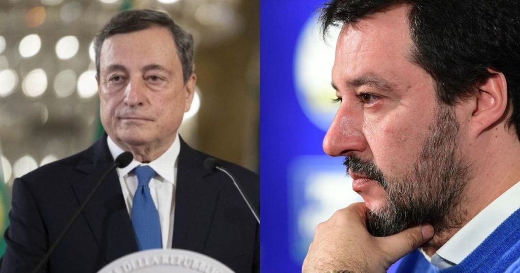 draghi salvini migranti
