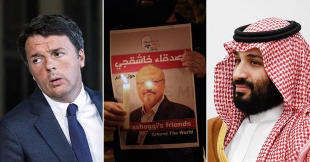 renzi arabia saudita Khashoggi