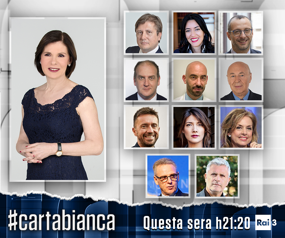 cartabianca ospiti anticipazioni oggi