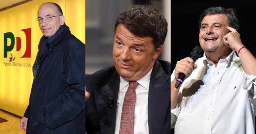 letta renzi calenda