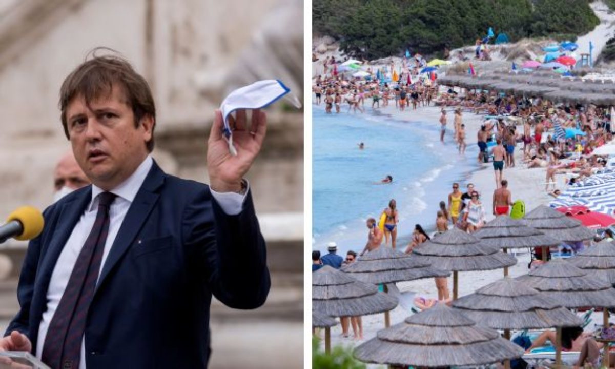 sileri estate senza mascherina