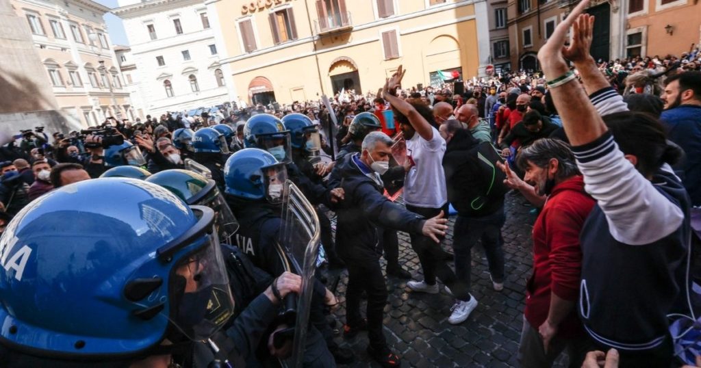 ristoratori protesta