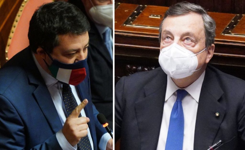 salvini draghi